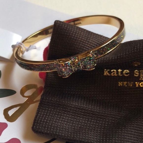 kate spade Jewelry - Kate Spade Moon River Bow bangle